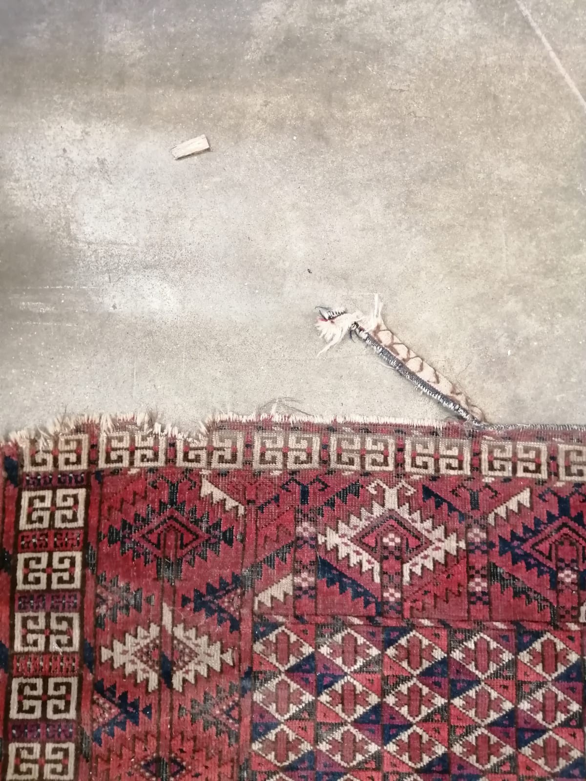 A Tekke red ground rug, 168 x 132cm